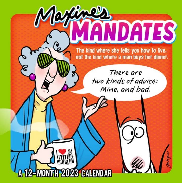 Maxine Desk Calendar 2023 Maxine 2023 Mini Calendar - Calendars.com