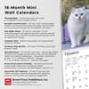 image Cat Lovers 2025 Mini Wall Calendar Fifth Alternate Image