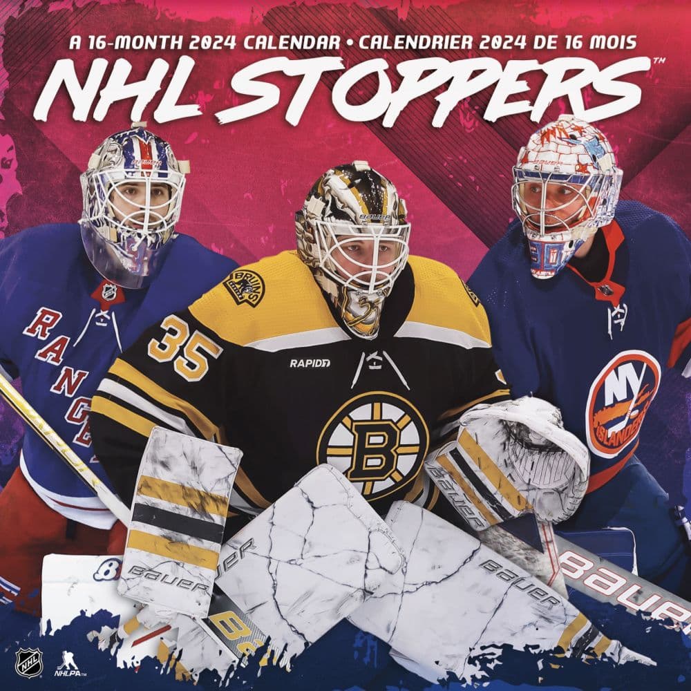 NHL Stoppers 2024 Wall Calendar