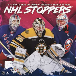 NHL Stoppers Bilingual 2024 Wall Calendar