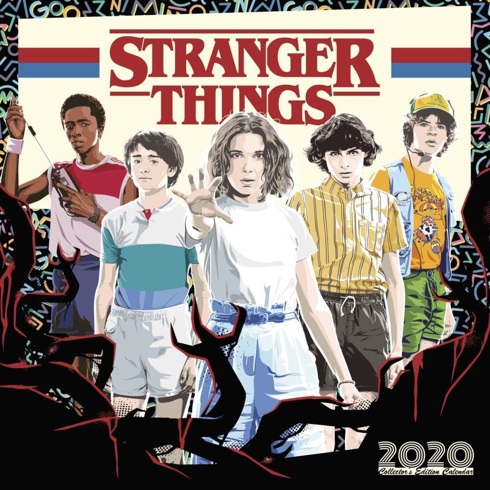 2021 Stranger Thing Collectors Ed Wall Calendar