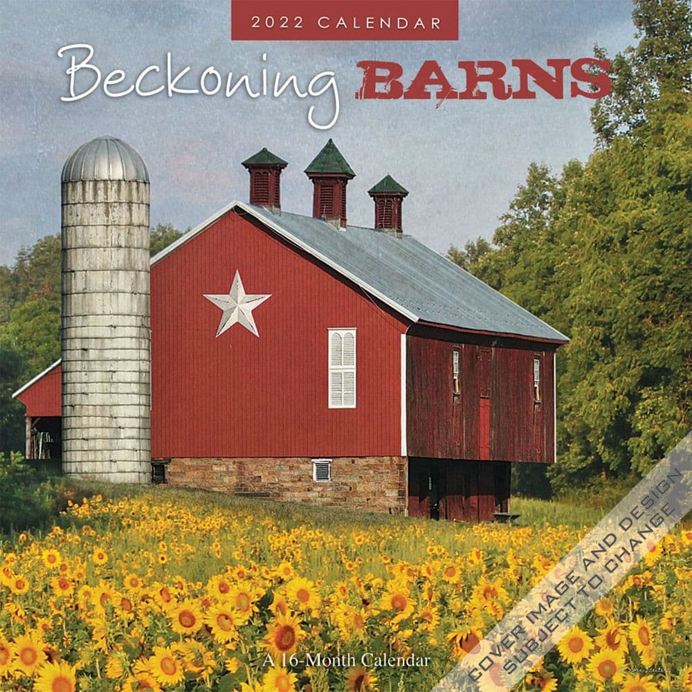 Beckoning Barns 2022 Wall Calendar