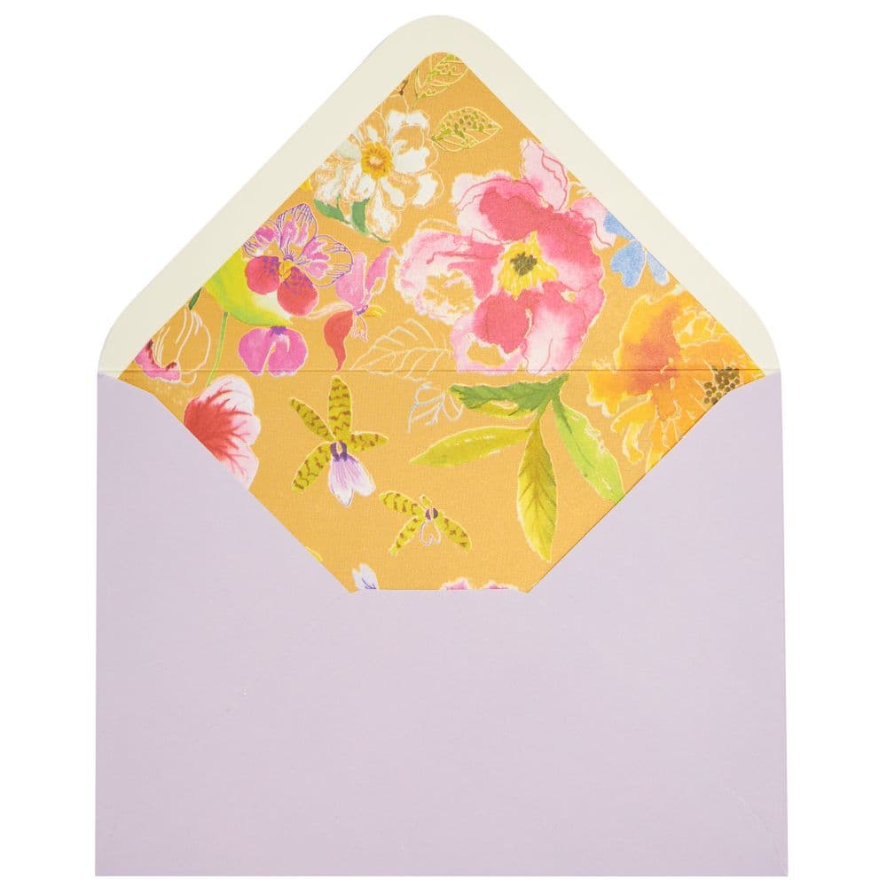Floral 3 Panel Foldout Blank Card Fourth Alternate Image width=&quot;1000&quot; height=&quot;1000&quot;
