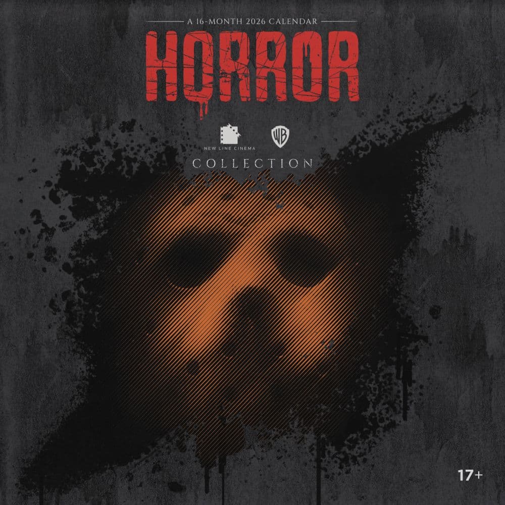 Horror Collection 2026 Wall Calendar Main Product Image