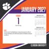 image Clemson Tigers 2027 Desk Calendar Second Alternate Image