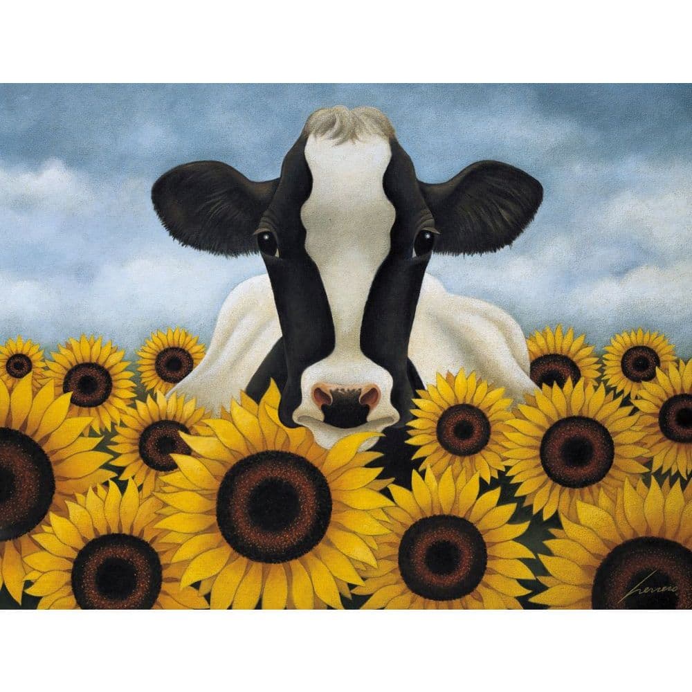 Surrounded by Flowers 4 In X 5.25 In Boxed Note Cards