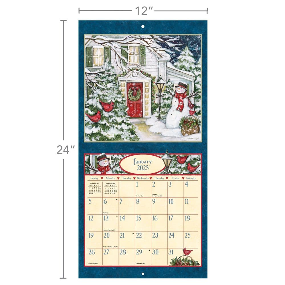 Comforts of Home by Susan Winget 2025 Wall Calendar Fourth Alternate Image width=&quot;1000&quot; height=&quot;1000&quot;