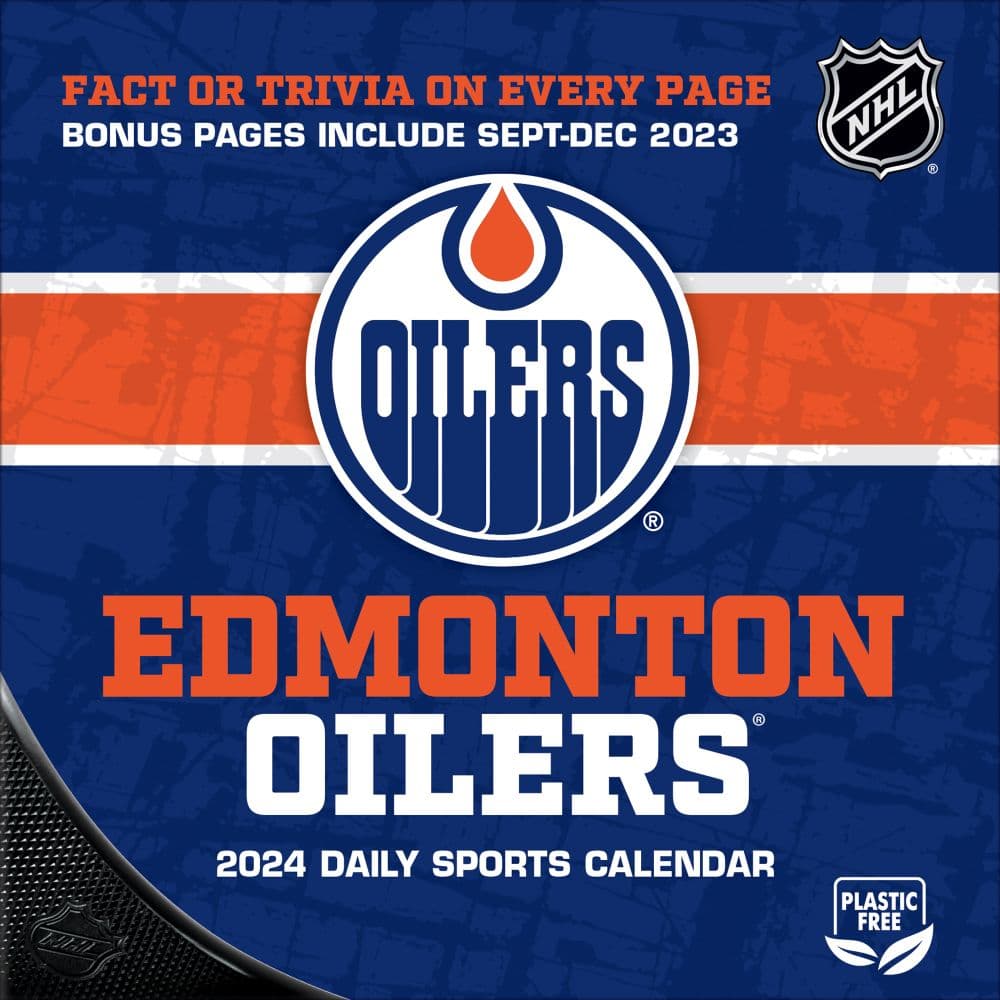 Edmonton Oilers 2024 Desk Calendar First Alternate Image width=&quot;1000&quot; height=&quot;1000&quot;