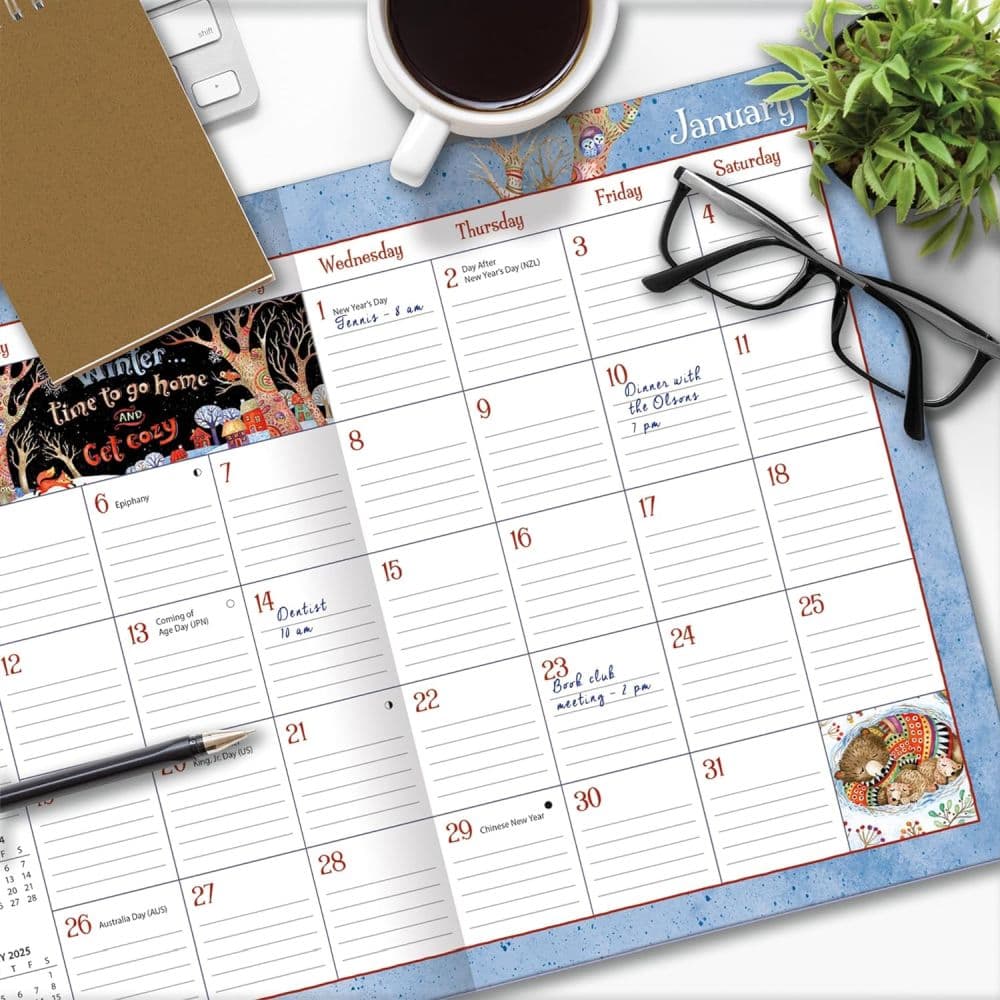 Simple Inspirations by Debi Hron 2025 Monthly Planner Sixth Alternate Image width=&quot;1000&quot; height=&quot;1000&quot;