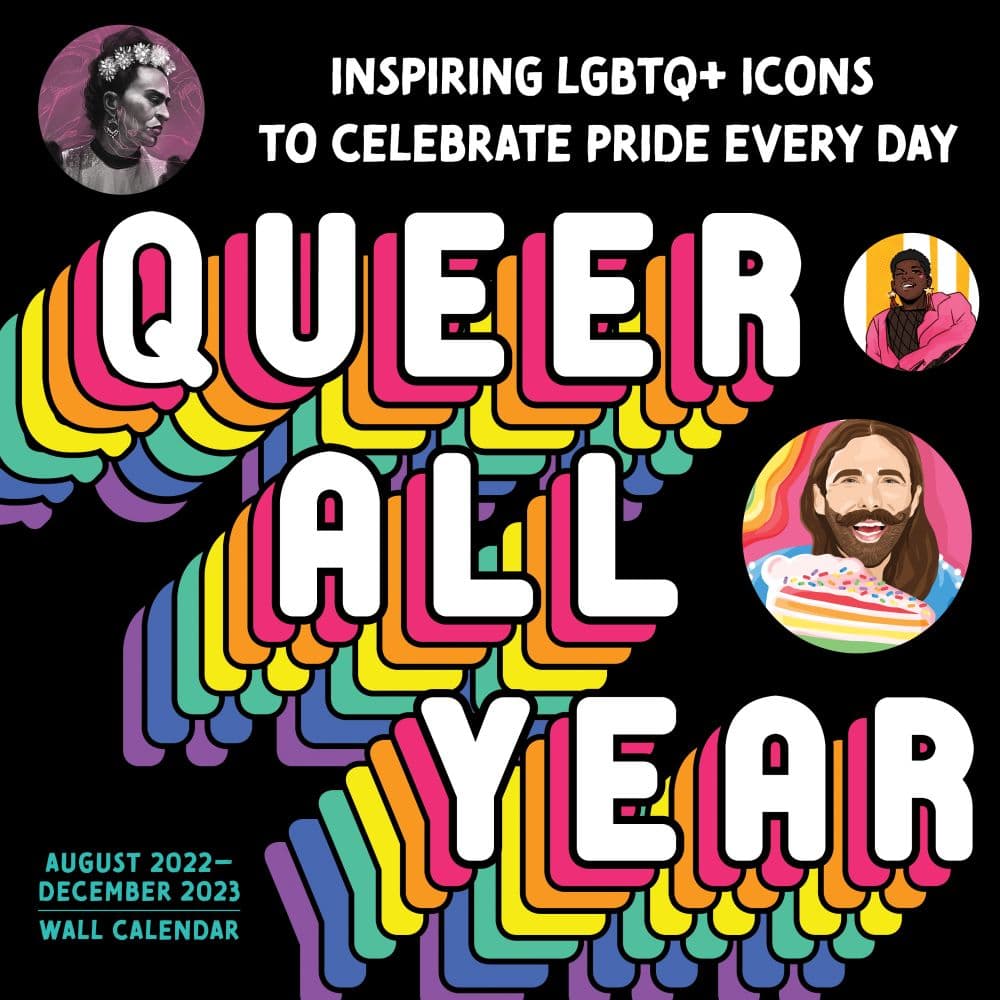 Queer All Year 2023 Wall Calendar - Calendars.com
