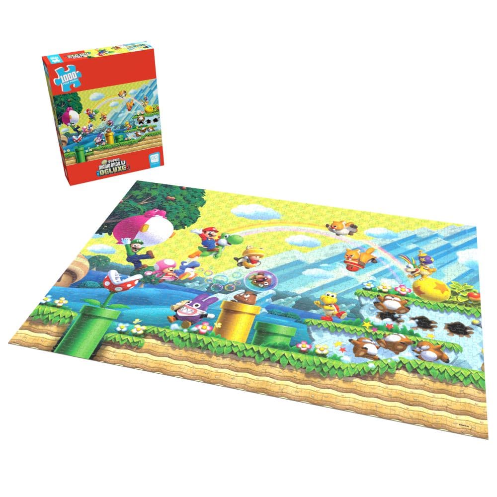 Super Mario Chaos Fun 1000 Piece Puzzle Fourth Alternate Image