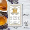 image Bee Kind 2026 Calendar Towel First Alternate Image