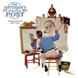 Norman Rockwell 2025 Wall Calendar