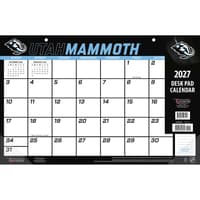 Utah Mammoth 2027 Desk Pad