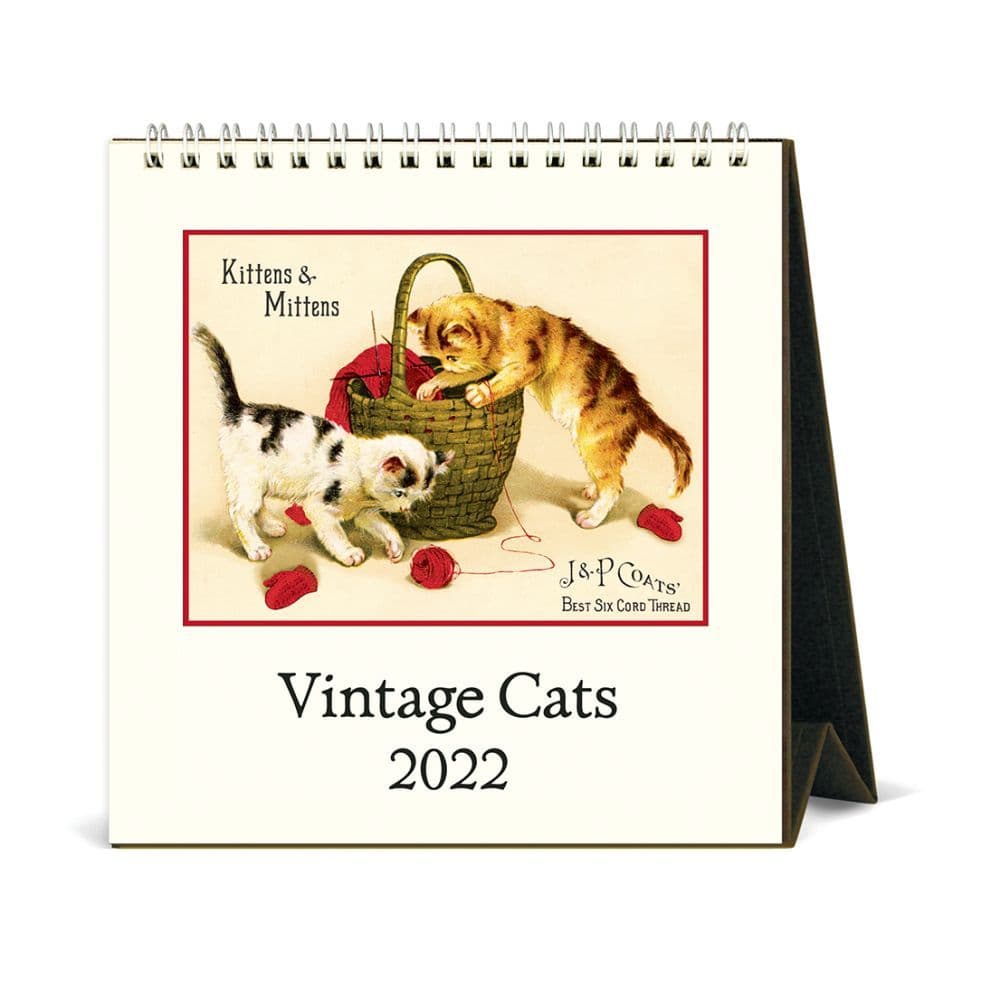 Cats Vintage Easel