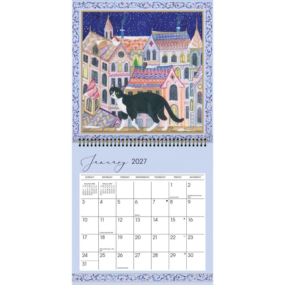 Loving Cats 2027 Spiral Wall Calendar Second Alternate Image