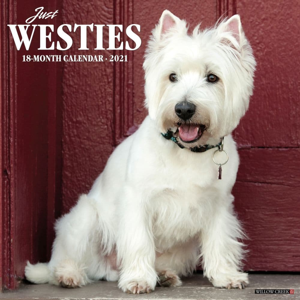 Just Westies Wall Calendar Calendars Com