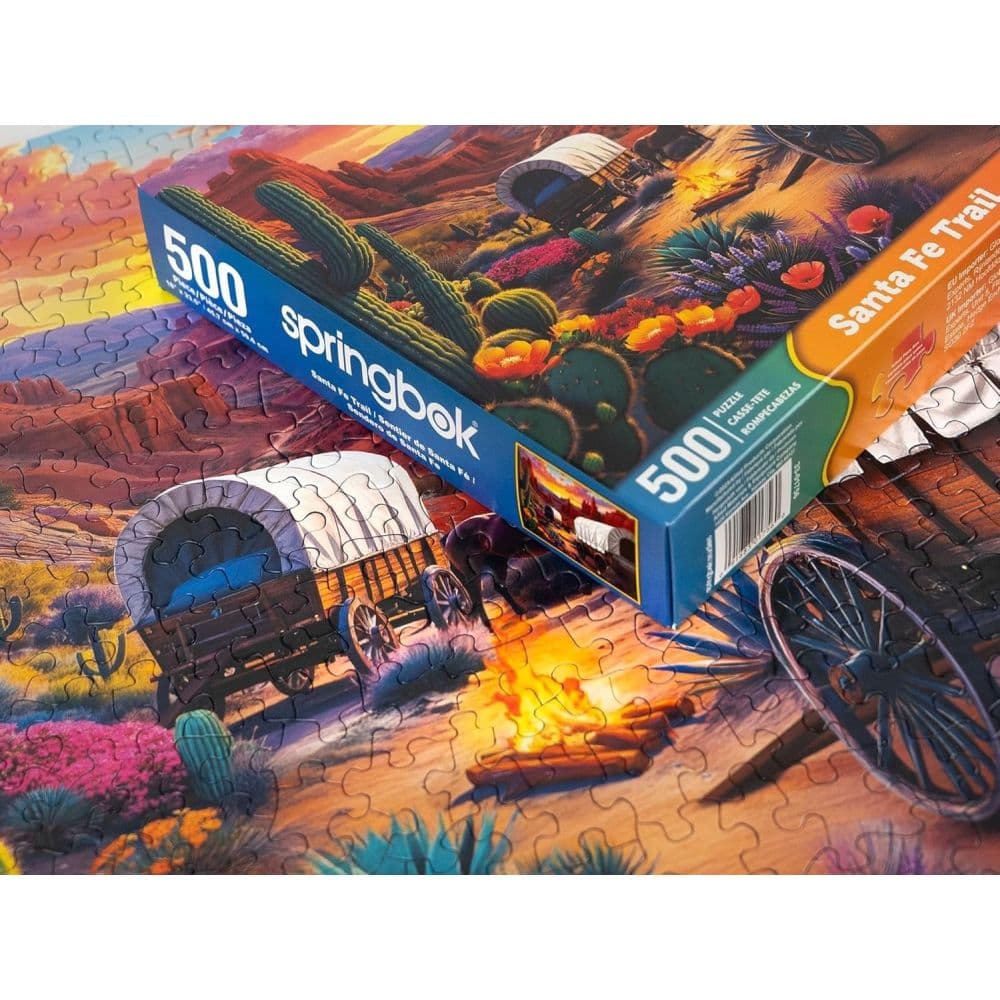 Santa Fe Trail 500 Piece Puzzle Fourth Alternate Image
