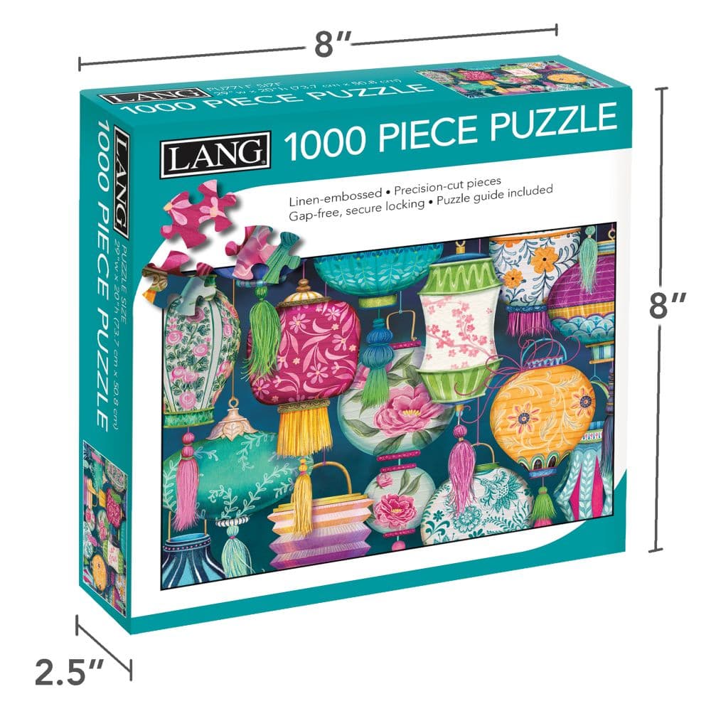 Twilight Lanterns 1000 Piece Puzzle Third Alternate Image
