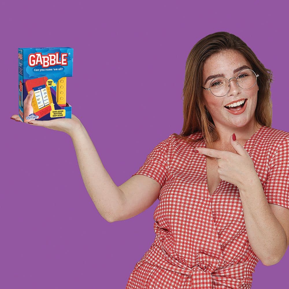 Gabble Travel Edition Game Fourth Alternate Image