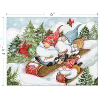 image Let&#39;s Go Sledding Classic Christmas Cards Main Product Image
