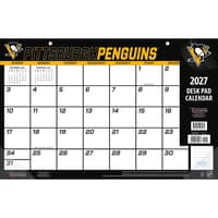 image NHL Pittsburgh Penguins Small 2027 Desk Pad
