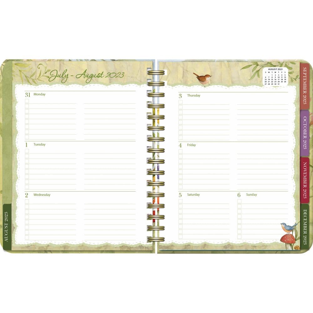 Gnome Sweet Gnome Deluxe 2024 Planner Alternate Image 2
