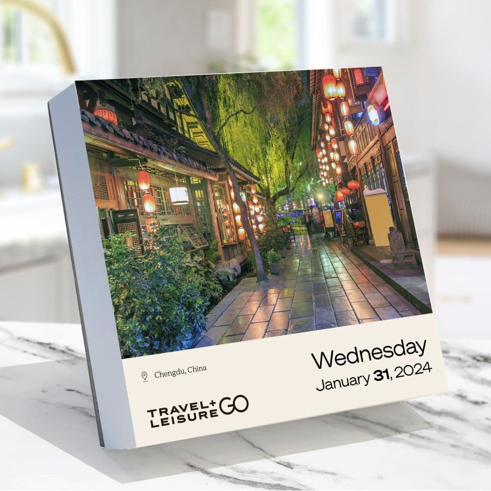 Worlds Best by Travel Leisure 2024 Desk Calendar - Calendars.com