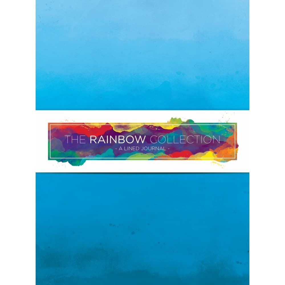Rainbow Blue Journal