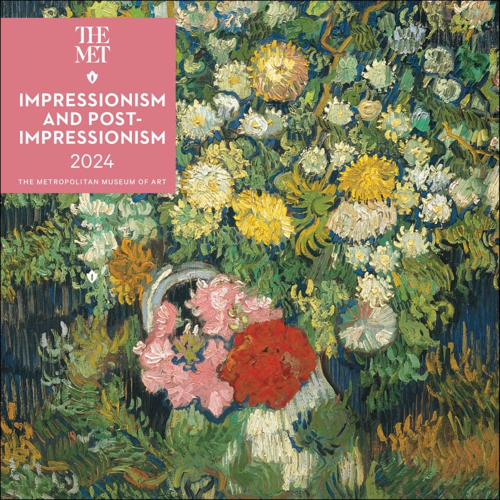 Impressionist Blooms 2025 Mini Wall Calendar