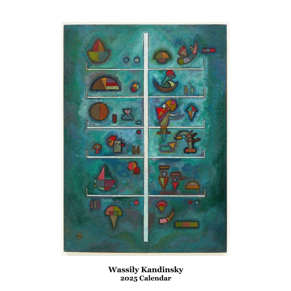 Kandinsky Poster 2025 Wall Calendar Main Image