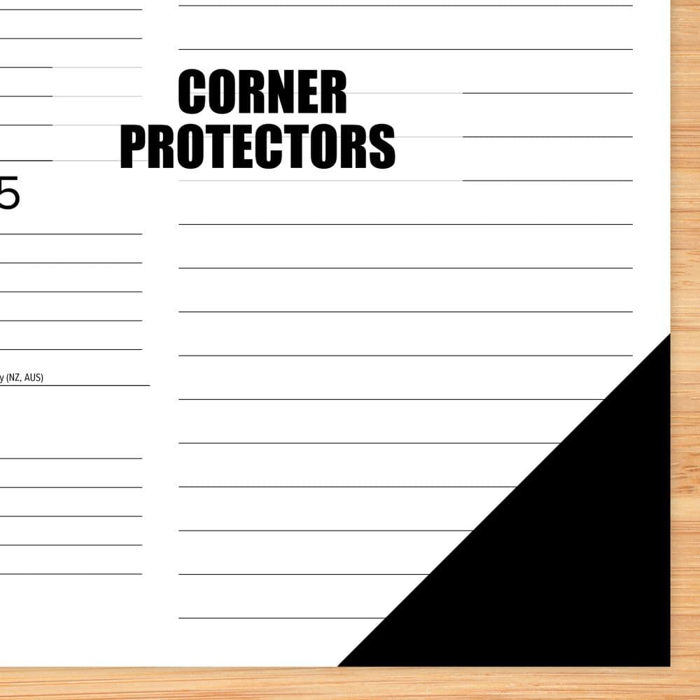 Black and White Special Value 2026 Desk Pad Fourth Alternate Image