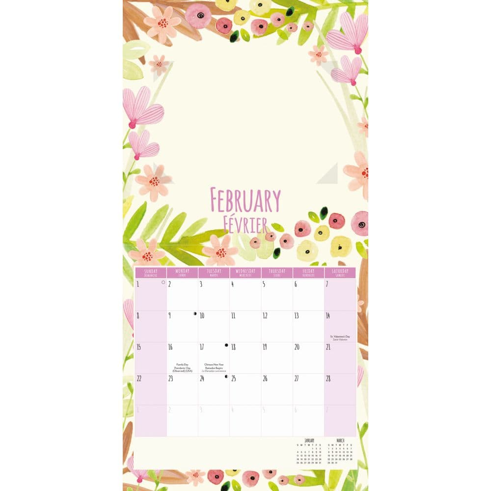 My Grandchildren Photos Magnetic 2026 Wall Calendar Second Alternate Image