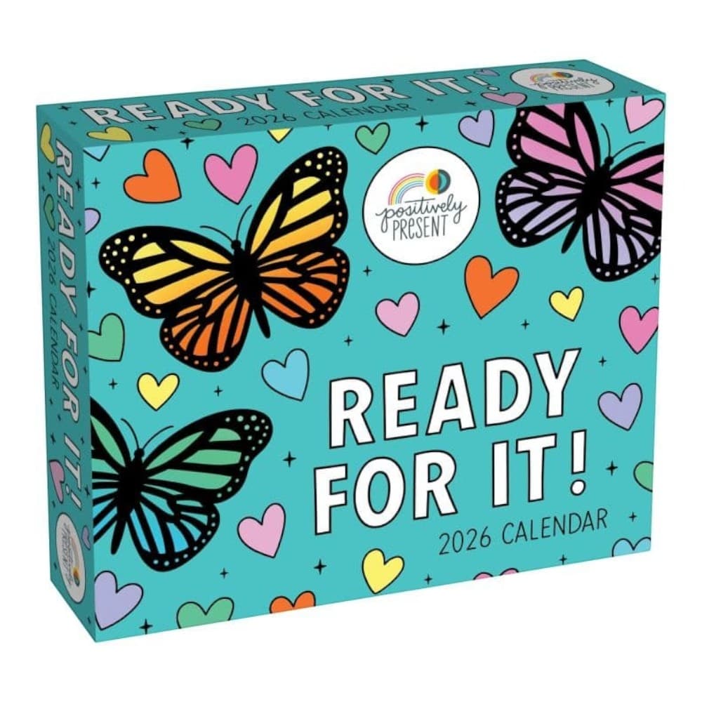 image Positively Present 2026 Desk Calendar Main Product Image