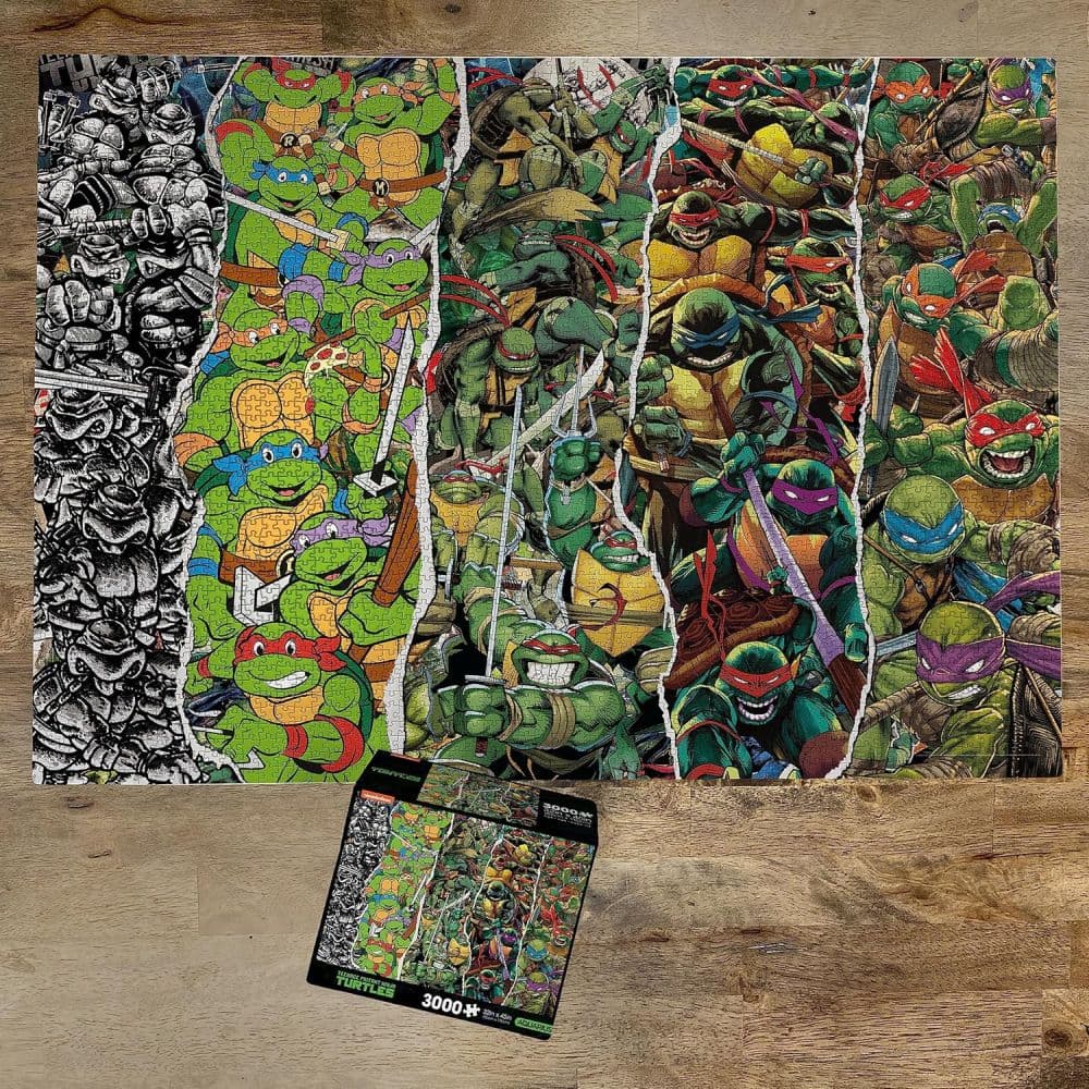 TMNT Thru the Years 3000 Piece Puzzle First Alternate Image
