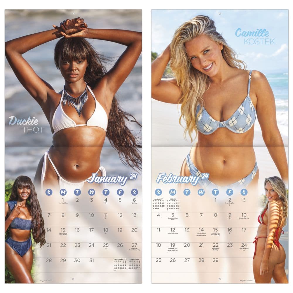 2024 Sports Illustrated Swimsuit Wall Calendar : Trends International:  : Office Products