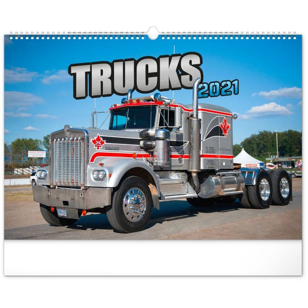 Trucks Poster Wall Calendar - Calendars.com