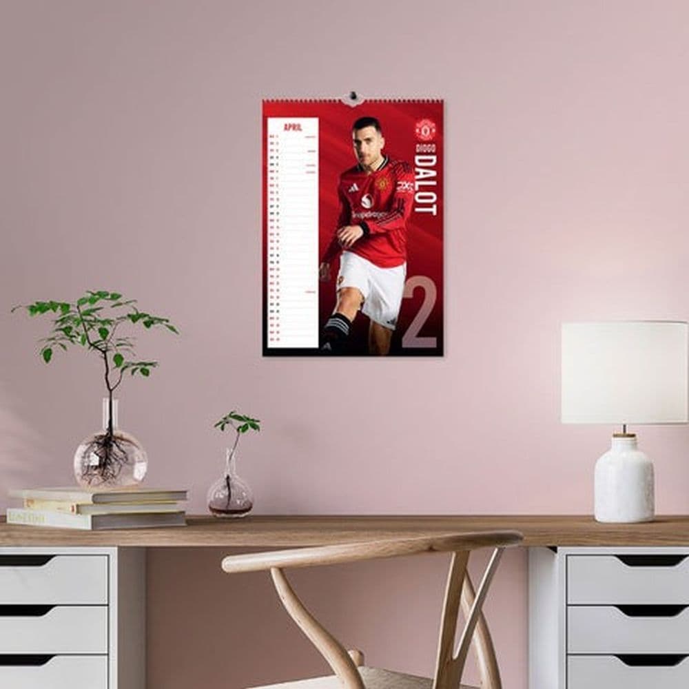 Manchester United FC Poster 2026 Wall Calendar Sixth Alternate Image