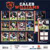 image NFL Chicago Bears Caleb Williams 2026 Wall Calendar First Alternate image