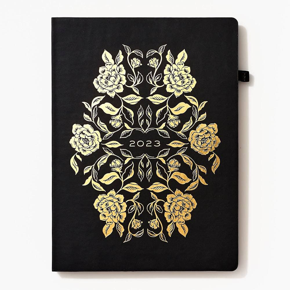 Waste Not Paper Chicago Ave Gold Luxe 2023 Weekly Planner