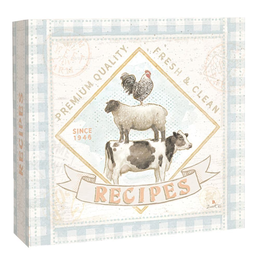Farmhouse Large Recipe Album by Chad Barrett