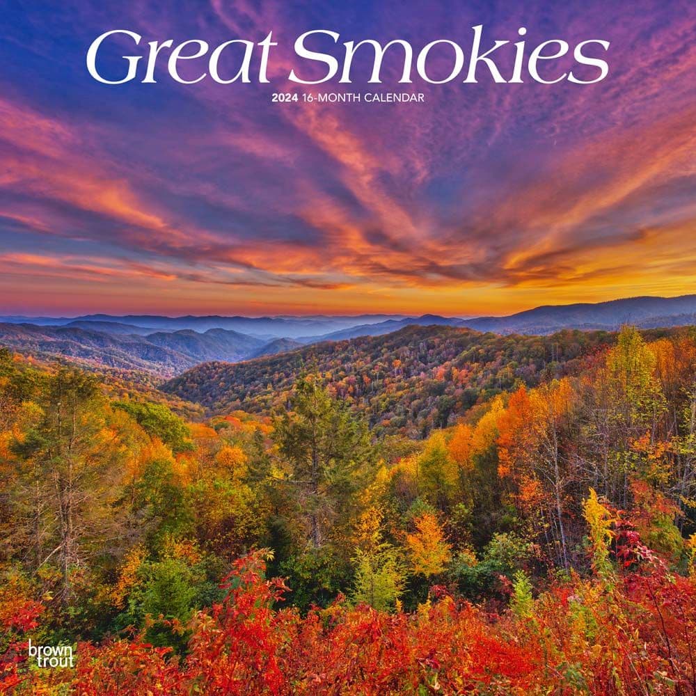 Great Smokies 2024 Wall Calendar Main Product Image width=&quot;1000&quot; height=&quot;1000&quot;
