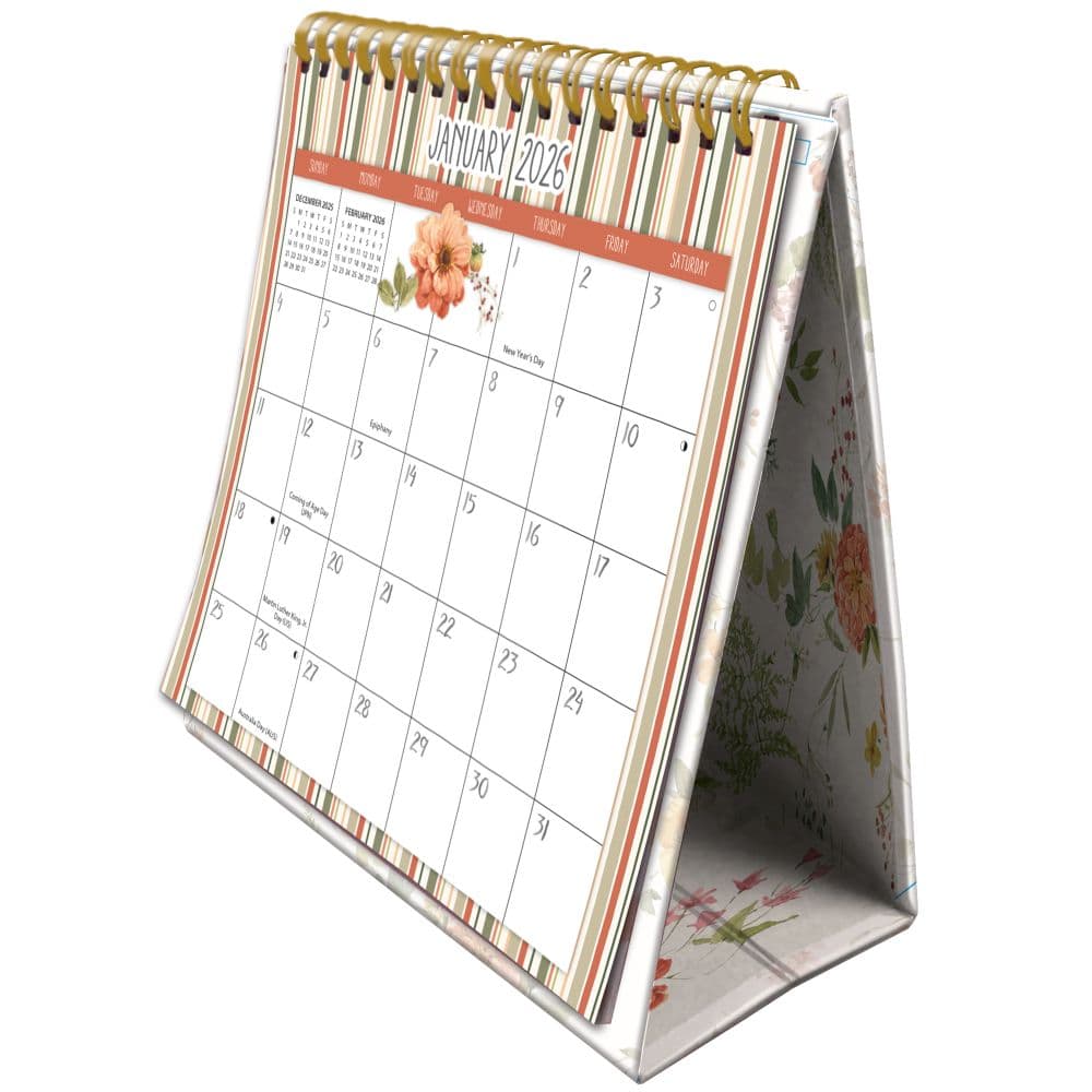 Watercolor Wonder 2026 Easel Desk Calendar by Lisa Audit Main Product Image