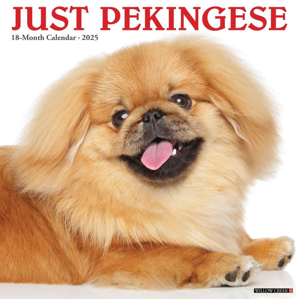 Just Pekingese 2025 Wall Calendar Main Image