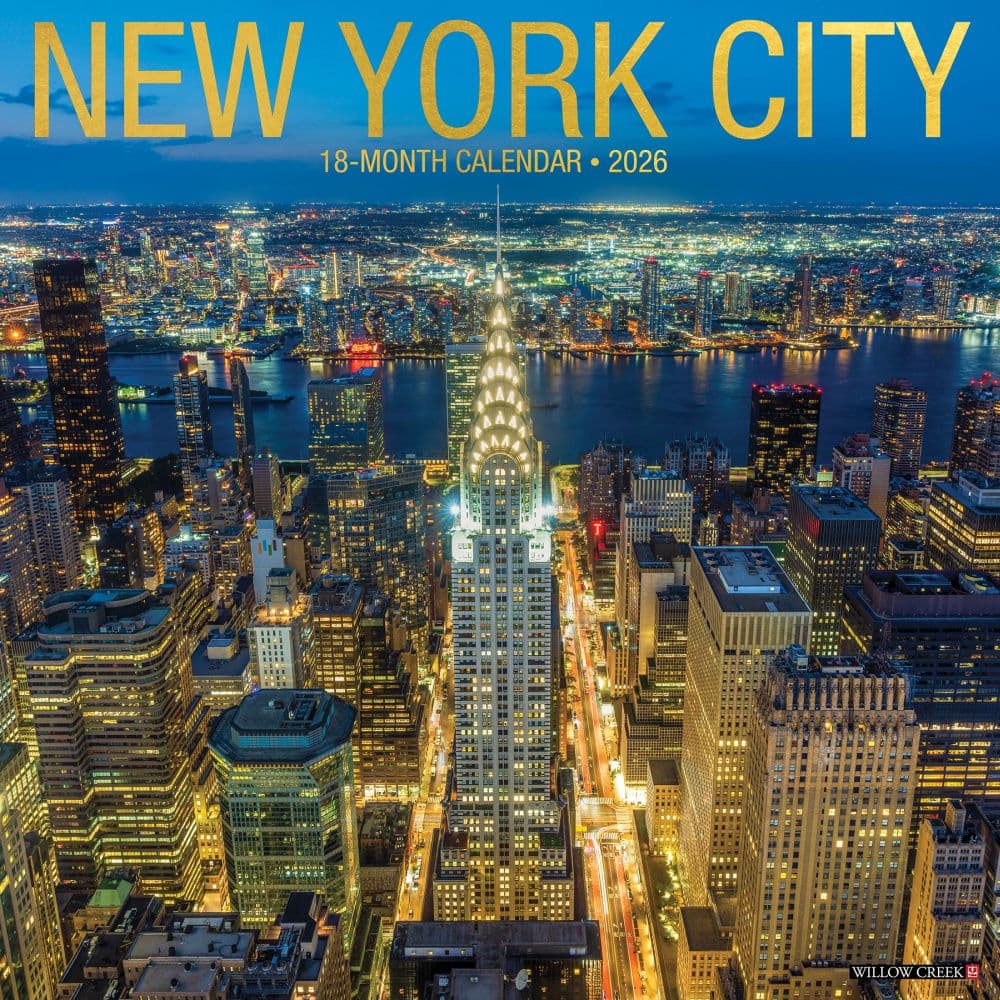 image New York City 2026 Wall Calendar