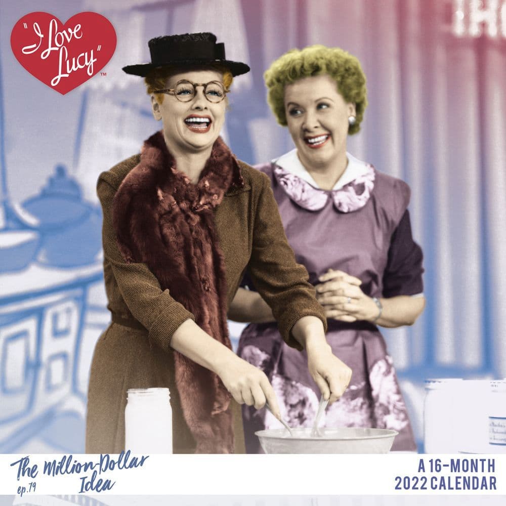 I Love Lucy 2022 Wall Calendar