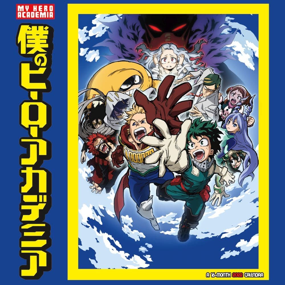My Hero Academia 2022 Wall Calendar - Calendars.com