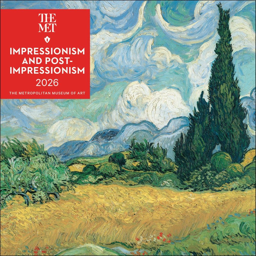 Impressionist Blooms 2026 Mini Wall Calendar Main Image
