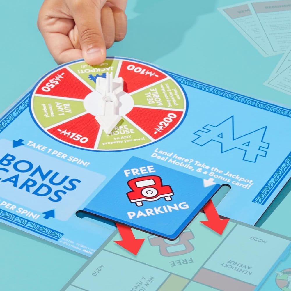 Monopoly Free Parking Jackpot Expansion Second Alternate Image