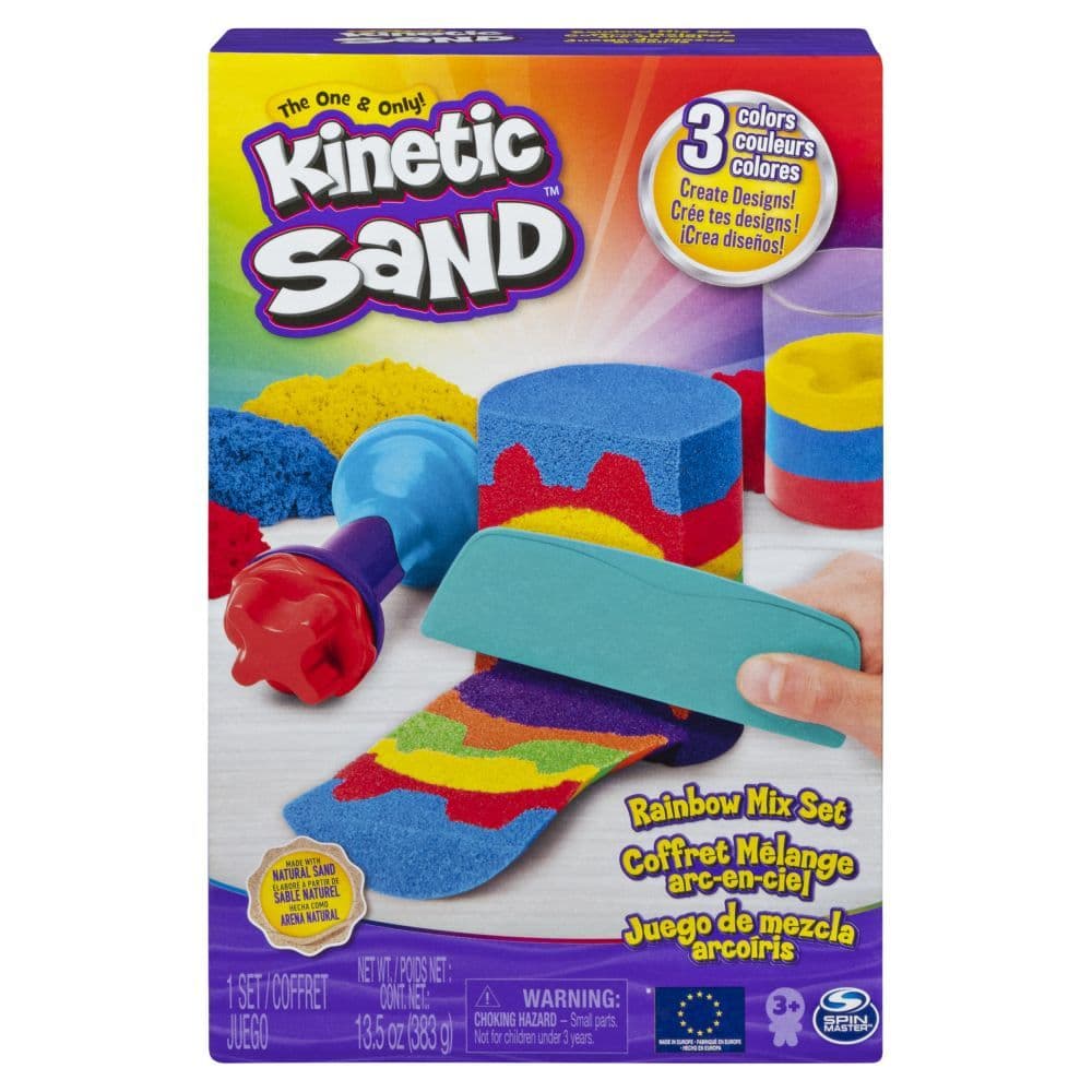 Kinetic Sand Rainbow Mix Set Main Image